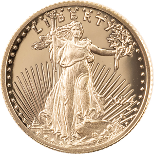 2024-W $5 1/10 oz. Gold American Eagle Main Image
