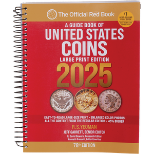 2025 Red Book - Guide Book of U.S. Coins (Large Print Softcover) Main Image