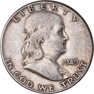 1949 Franklin Half Dollar CIRC Main Image