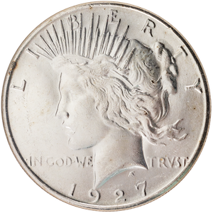 1927-S Peace Silver Dollar Main Image