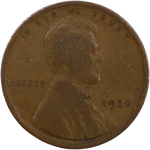 1920 Lincoln Head Cent Main Image