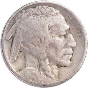 Five Cent Piece - Buffalo - 1917 CIRC Main Image