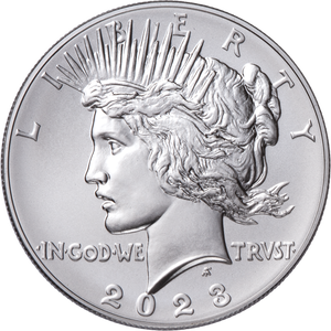 2023 Peace Silver Dollar Main Image