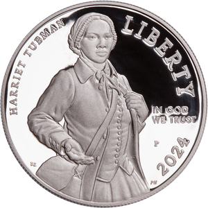 2024-P Harriet Tubman Commemorative Silver Dollar Main Image