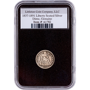 1837-1891 Liberty Seated Silver Dime Main Image