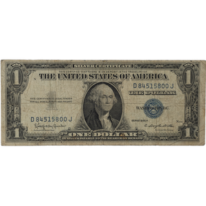 1935H $1 Silver Certificate VG Main Image