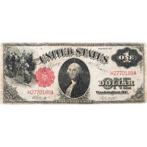 Series 1917 $1 Large-Size Legal Tender Note G Main Image