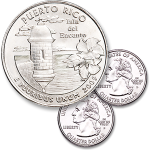 2009 P&D Puerto Rico Quarter Set (2 coins) Main Image