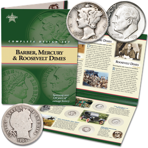 Classic American Coin Set - Dimes (4 coins) Main Image