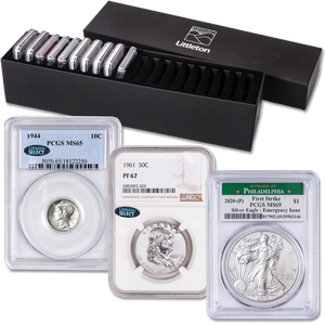 Instant Collection of 10 Certified Silver Coins Main Image