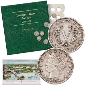 1883-1912 Liberty Nickel Set with Album Main Image