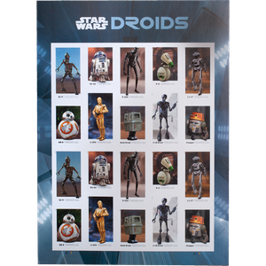 Star Wars Droids Stamp Sheet Main Image