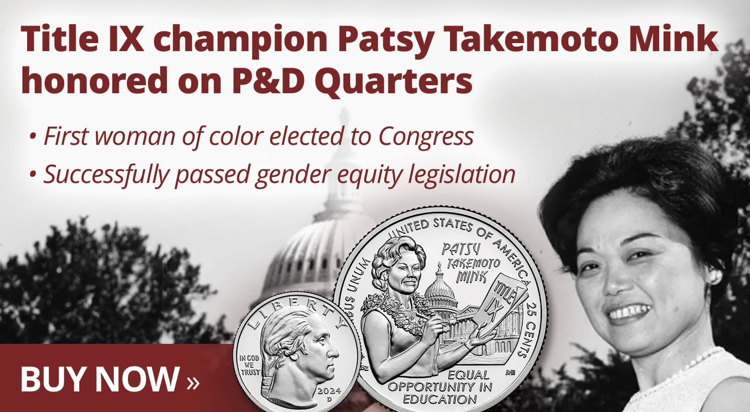 Patsy Takemoto Mink Quarters - Buy Now