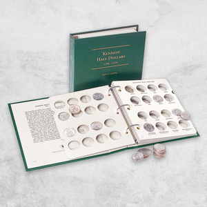 Organize, protect and display your collection with custom coin albums and paper money currency albums from Littleton Coin. 45-day Money Back Guarantee!