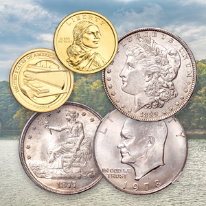 Buy U.S. one-dollar coins from Littleton Coin Company. Shop classic silver dollars, clad dollars and golden dollar coins with a 45-day money-back guarantee!
