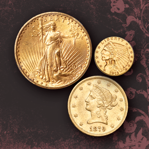 Gold Type Coins are prized for their beauty, history, and value. Gold Coins from Littleton Coin are backed by a 45-day money back guarantee and always ship fast!