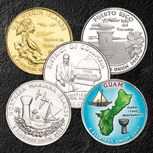 Shop 2009 quarters featuring the U.S. territories and Washington, D.C. from Littleton Coin. Enjoy fast shipping and a 45-Day Money Back Guarantee!