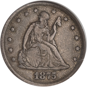 1875 Twenty-Cent Silver Piece Main Image