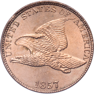 1857 Flying Eagle Cent PCGS MS64 Main Image