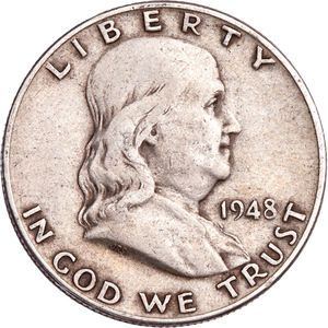 1948 Franklin Half Dollar F Main Image