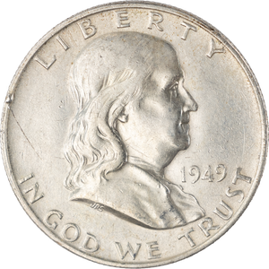 1949-D Franklin Half Dollar Main Image