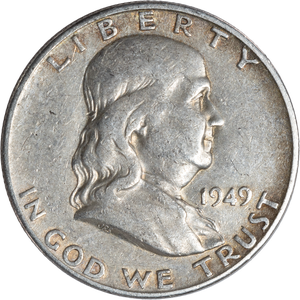 1949-S Franklin Half Dollar CIRC Main Image