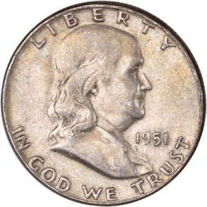 1951 Franklin Half Dollar VF | Littleton Coin Company