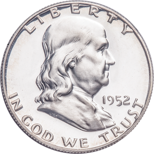 1952 Franklin Half Dollar Main Image