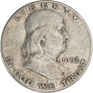 1952 Franklin Half Dollar Main Image
