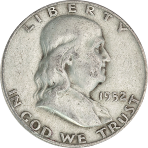 1952-D Franklin Half Dollar Main Image