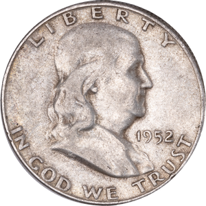 1952-S Franklin Half Dollar CIRC Main Image