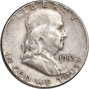 1953 Franklin Half Dollar F | Littleton Coin Company