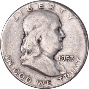 1953-S Franklin Half Dollar G Main Image