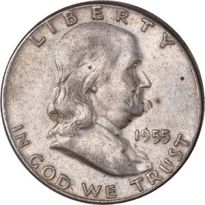 1955 Franklin Half Dollar Main Image