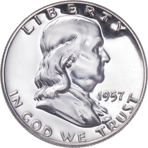 1957 Franklin Half Dollar Main Image