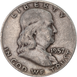 1957-D Franklin Half Dollar Main Image