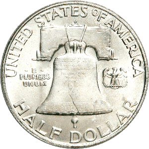 1959-D Franklin Half Dollar MS60 | Littleton Coin Company