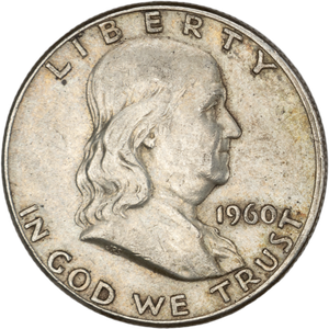 1960 Franklin Half Dollar Main Image