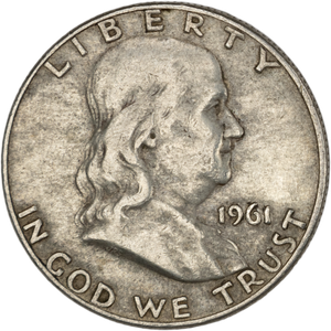 1961-D Franklin Half Dollar G Main Image