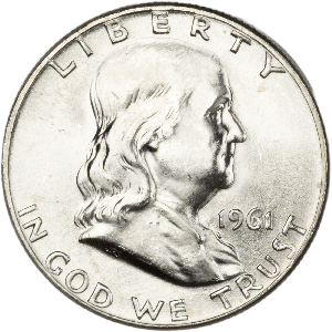 ビッグアル プラッシュドール 70's アメリカ フランネル 2体セッ j128 1961-D Franklin Half Dollar MS60 | Littleton Coin Company
