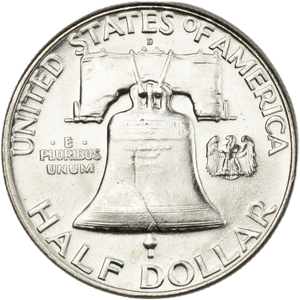 1961-D Franklin Half Dollar MS60 | Littleton Coin Company