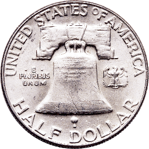 1962 Franklin Half Dollar MS60 | Littleton Coin Company