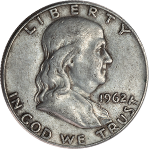 1962-D Franklin Half Dollar Main Image