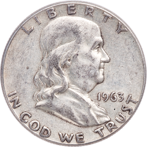 1963 Franklin Half Dollar Main Image
