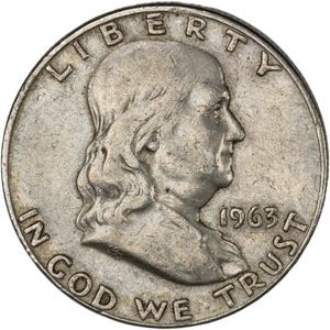 1963-D Franklin Half Dollar G Main Image