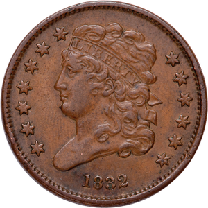 1832 Classic Head Half Cent Main Image
