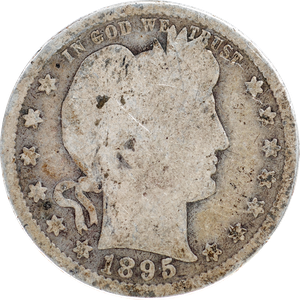 1895-S Barber Silver Quarter Main Image