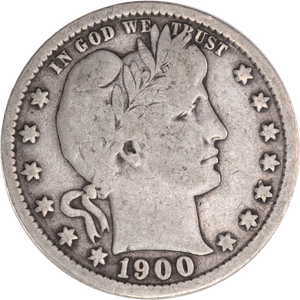 1900-S Barber Silver Quarter PCGS   AU58 Main Image