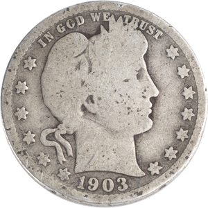 1903-S Barber Silver Quarter Main Image