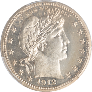 1912 Barber Silver Quarter Main Image